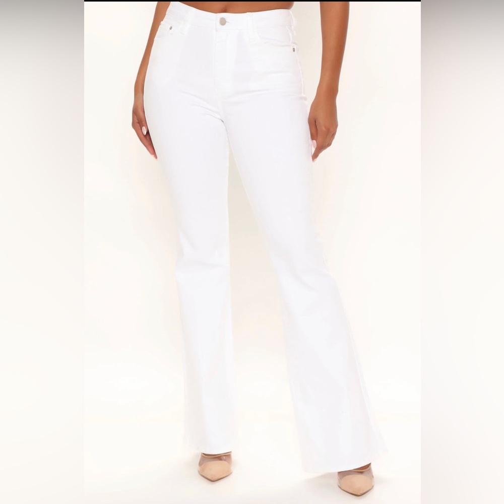 New Fashion Nova High Rise Flare Jeans